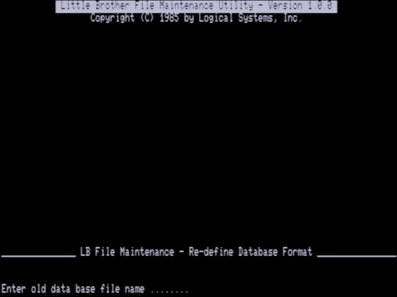 Screen shot